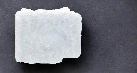 Ai Digital Illustration Block Of Ice Background