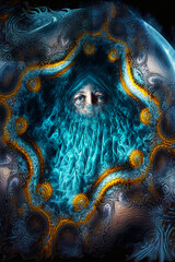 Fototapeta premium shamanic cosmology