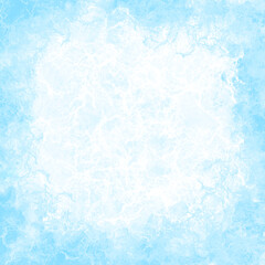 Blue tone watercolor texture background for winter, grunge background