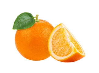 orange  fruit isolated on transparent png