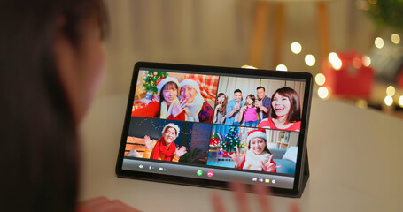 christmas video chat