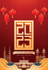 Poster New Year 2023 Viet Nam