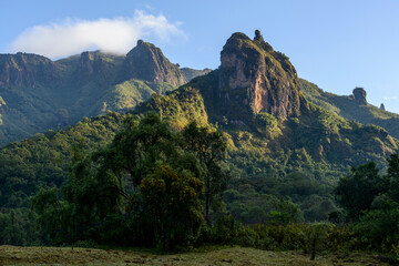 The Harenna Escarpment. Bale Mountains National Park. Ethiopia.