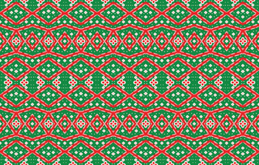 Geometric ethnic pattern oriental. seamless pattern. Design for fabric, curtain, background, carpet, wallpaper, clothing, wrapping, Batik, fabric,Vector