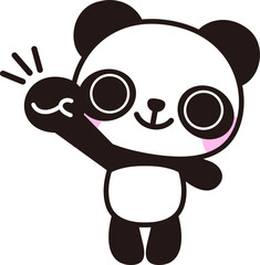 やる気を見せるパンダ（Show motivation panda）