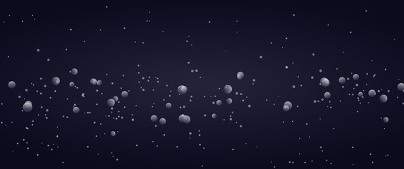 Abstract night sky with stars illustration, perfect for background, backdrop, banner, illustration, wallpaper