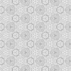 Circular Mandala pattern for tattoo, decoration premium product poster or painting. Decorative ornament in ethnic oriental style. Outline doodle hand draw illustration.