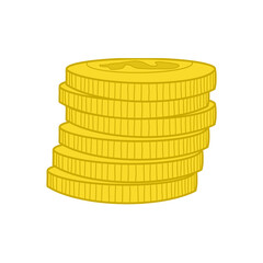 .Money Coins Tower
