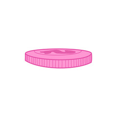 Pink Dollar Coin