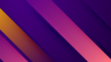 Abstract colourful design on dark purple background