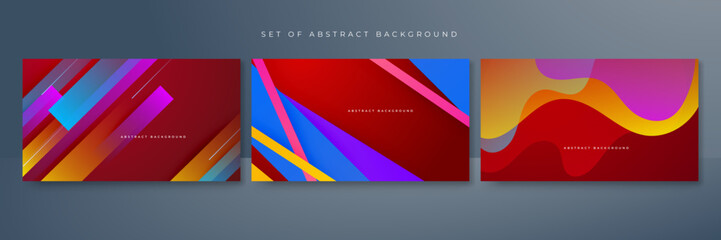 Fototapeta premium Abstract colourful background
