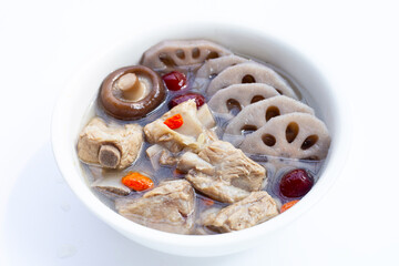 Pork Ribs and Lotus Root Soup