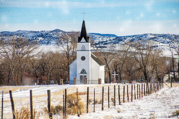 Winter Church - Powered by Adobe
