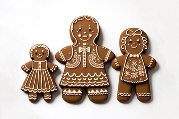 Gingerbread Family (AI Generated)