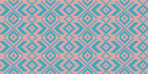 Belarusian embroidery seamless pattern