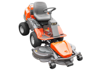 big lawn mower transparent