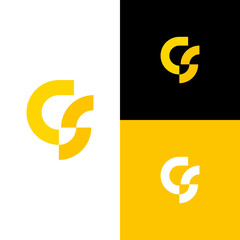 CS initials logo, minimal clean logo