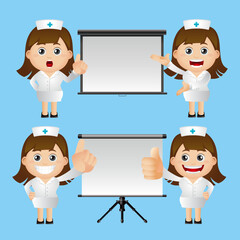 Cute Set - Set of Nurse