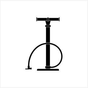 Air Pump Icon, Bicycle Pump Icon