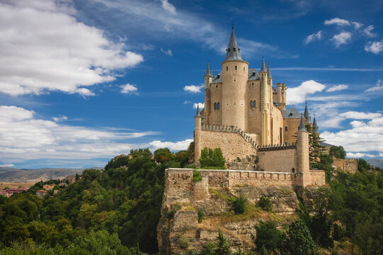 View To The Castle Of Segovia