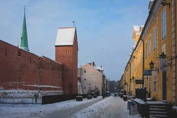 View to the historic centre of Riga, Latvia