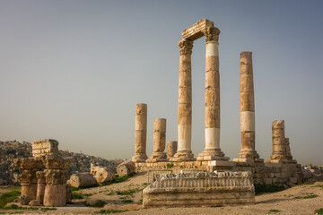 In the historic centre of Amman