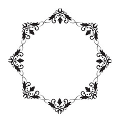frames in vintage style with elements of ornament, art, pattern, background, texture, Vector illustration eps 10, Art.
