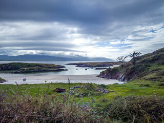 Fototapeta na wymiar The beautiful coast at Rossbeg in Donegal - Ireland