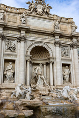 Trevi fountain, Rome, Italy