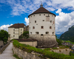 Fototapeta na wymiar View to Kufstein fortress