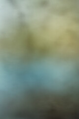 Abstract blur green and blue tone color background