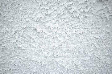 Textured on wall surface like droop down on white background, design texture on wall cement