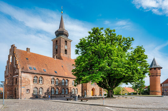 Nykobing Falster Church and Watertower