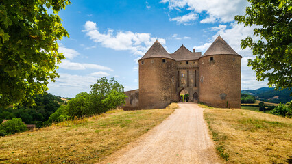 View castle in Berze-la-Ville