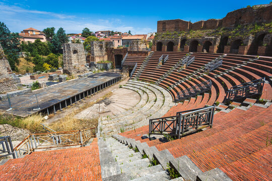 Ruins of ancient Benevento city