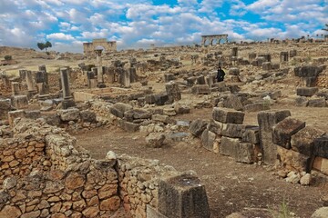Volubilis, sito archeologico romano in Marocco