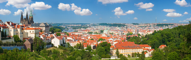 Fototapeta na wymiar Stare Mesto (Old Town) view, Prague, Czech Republic.