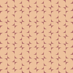 seamless pattern of funny thorns