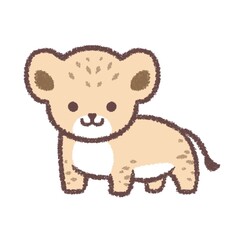 ライオンの子供