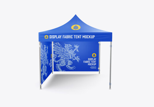 Fabric Display Tent Mockup
