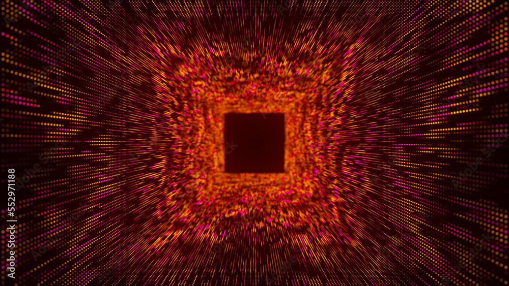 Poster abstract digital background. data flow information. concept of digital communication. big data visua