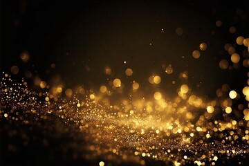 Naklejka premium Glitter background with color and some bokeh