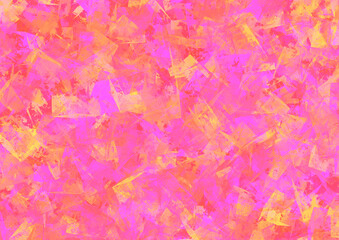 キラキラした赤と黄色とピンクの背景素材