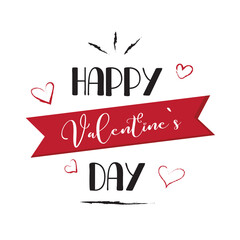 happy valentine`s day card