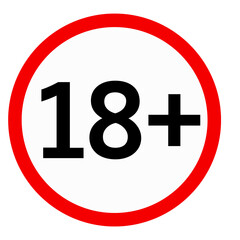 18 plus icon in trendy flat style isolated on background.18 plus icon page symbol for your web site design 18 plus icon logo, app, UI. 18 plus icon Vector illustration, ... See More
