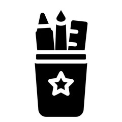 pencil holder icon