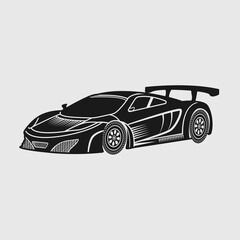 Racing Car Svg Cut File,  Rc Car Svg, Sports Car Svg, Car Svg, Luxury Car, Super Car, Racing Car Outline Svg, Racing Car Silhouette, Stopwatch Clipart, 