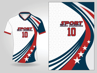 Sport Jersey Pattern Design