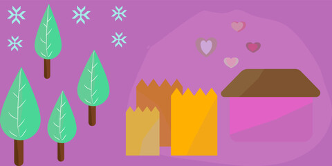 illustration of an landscape