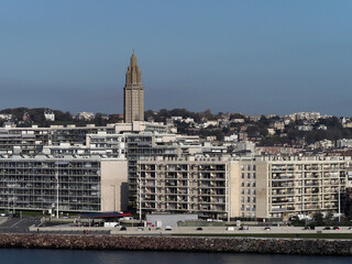 Le Havre cityscape (Normandy, France)